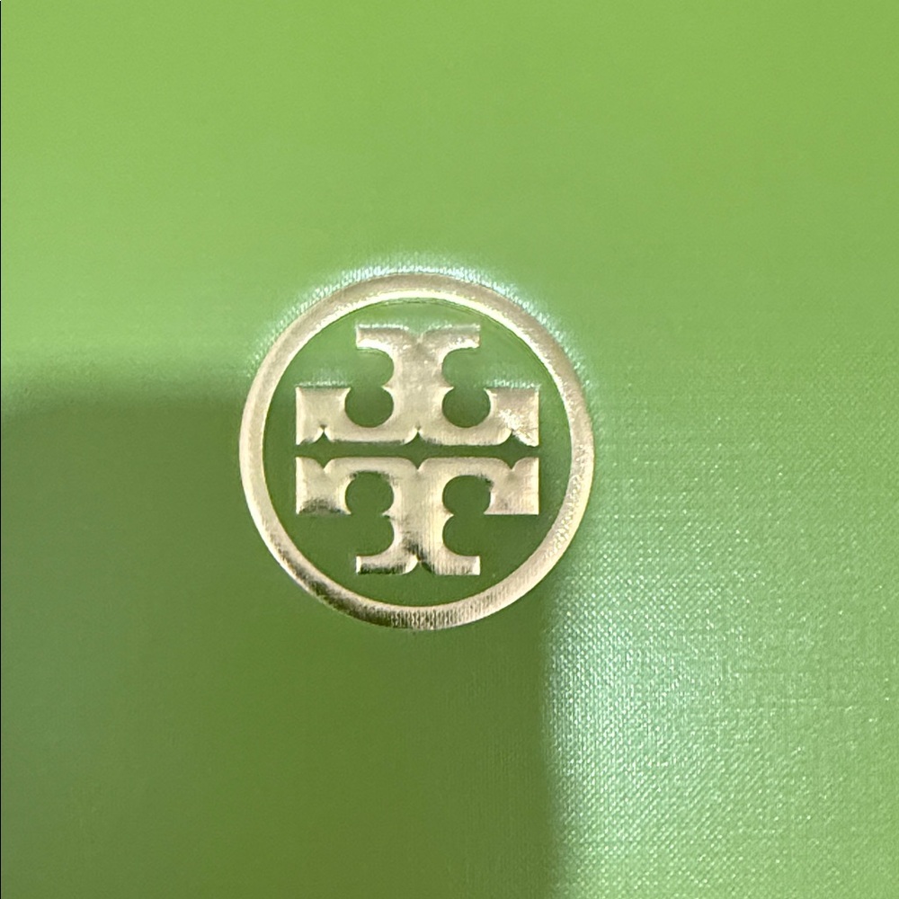 Tory Burch Black Pebbled Leather Penny Loafers - Picture 13 of 14